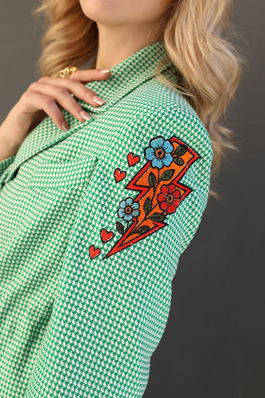 Thunder Bloom Blazer