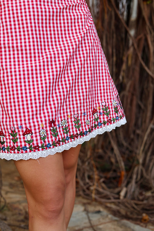 Alice In Wonderland Skirt Set