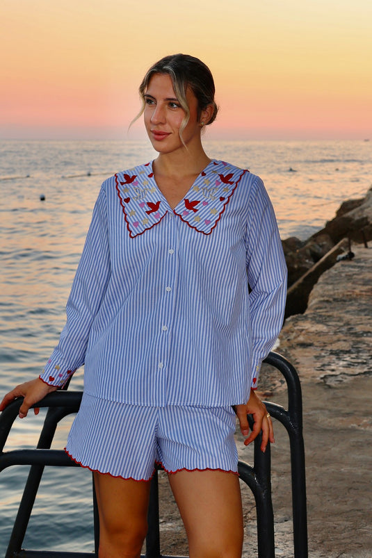 Lovebird In The Sky Set (Light Blue)