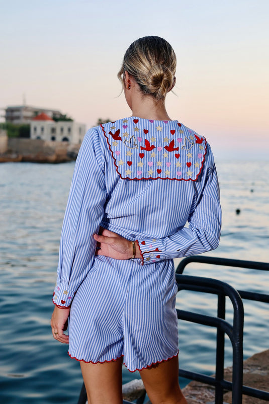 Lovebird In The Sky Set (Light Blue)