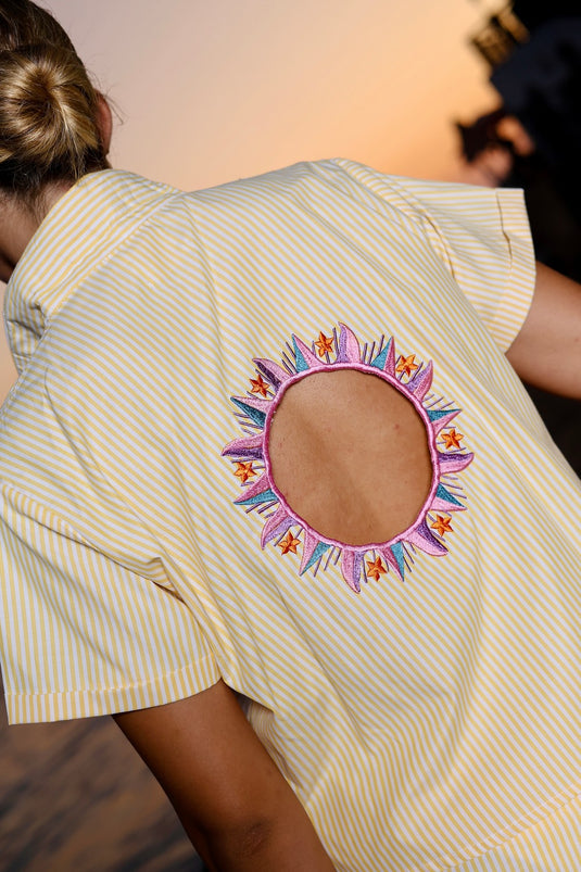 Let The Sunshine In Short Set (Long Shirt)