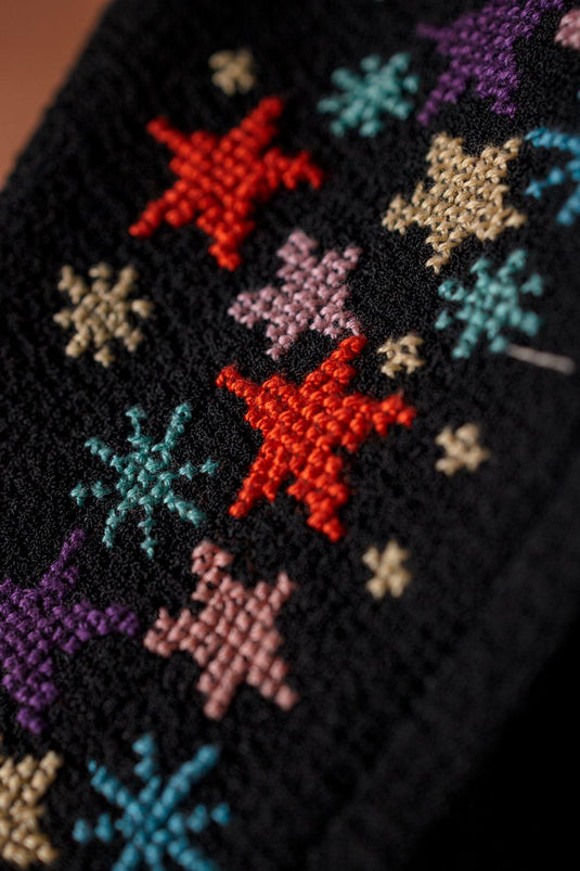 Cross stitch Wrap Jacket