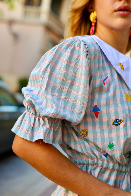 Gingham Tattoo Set