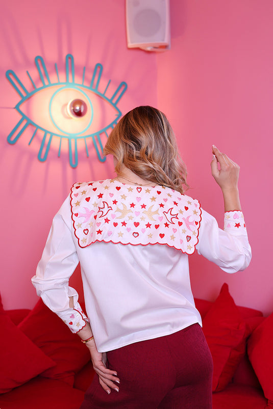 Lovebirds in the Sky Shirt