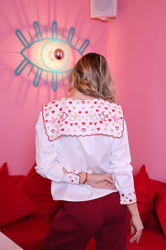 Lovebirds in the Sky Shirt