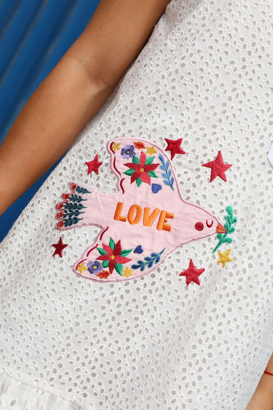 Cosmic Lovebird Dress
