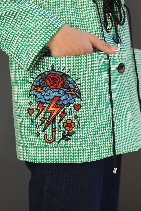 Thunder Bloom Blazer
