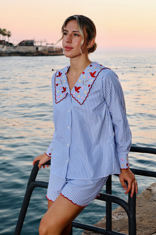 Lovebird In The Sky Set (Light Blue)
