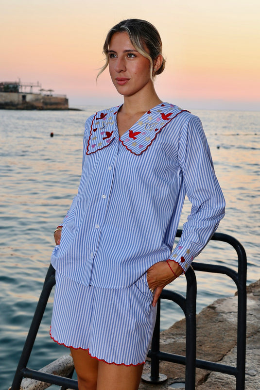 Lovebird In The Sky Set (Light Blue)
