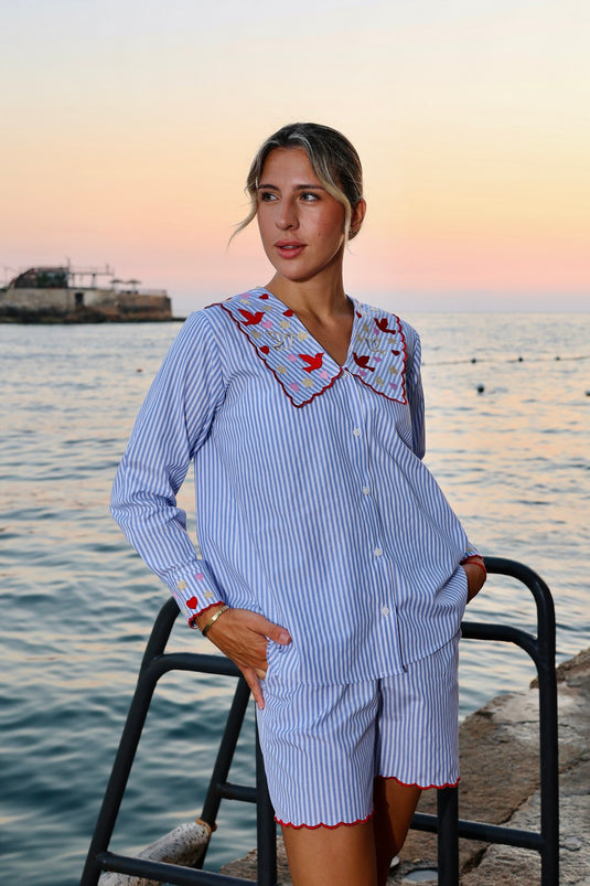 Lovebird In The Sky Set (Light Blue)