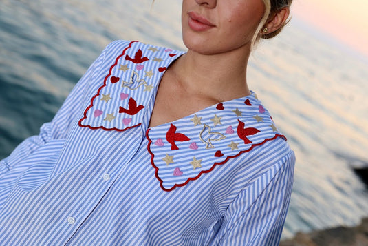 Lovebird In The Sky Set (Light Blue)