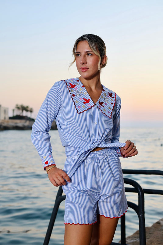 Lovebird In The Sky Set (Light Blue)