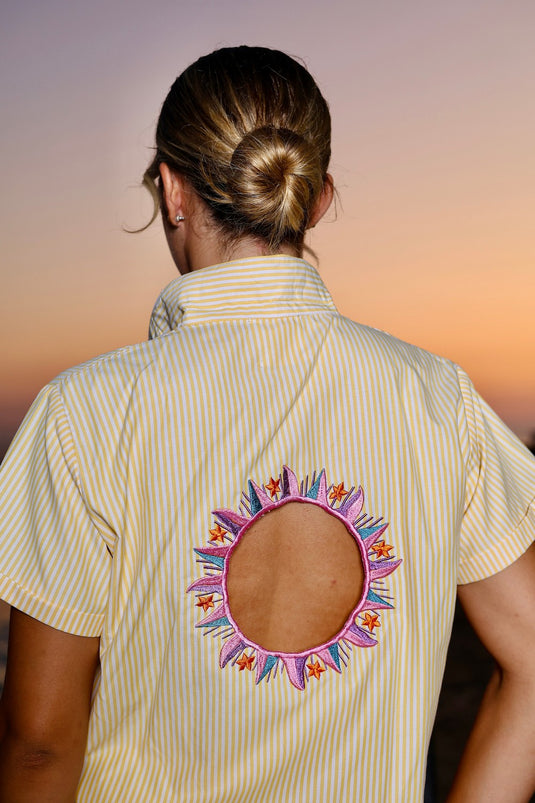 Let The Sunshine In Short Set (Long Shirt)